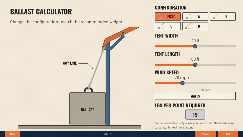 ballast_calculator